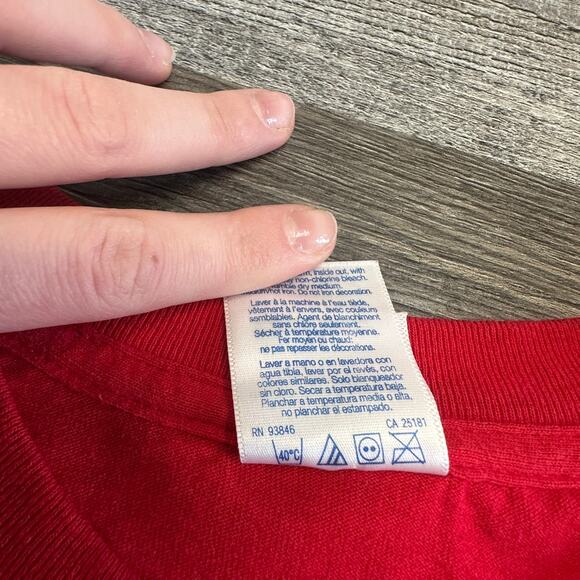 Vintage Y2K 2003 NFL Super Bowl Buccaneers Red Mens XL T-Shirt Graphic - Picture 5 of 8